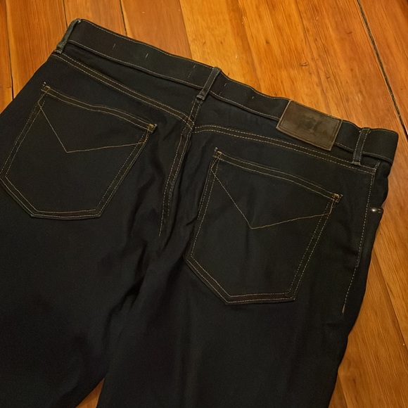 Marks and Spencer (M&S) Regular-Fit Jeans 34x33 (Stormwear, Blue) Barely Used! - Picture 4 of 5